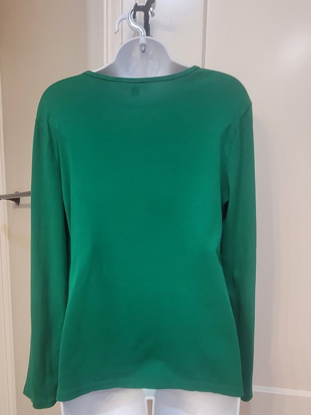 Ralph Lauren long sleeve top Green Large - Picture 3 of 5